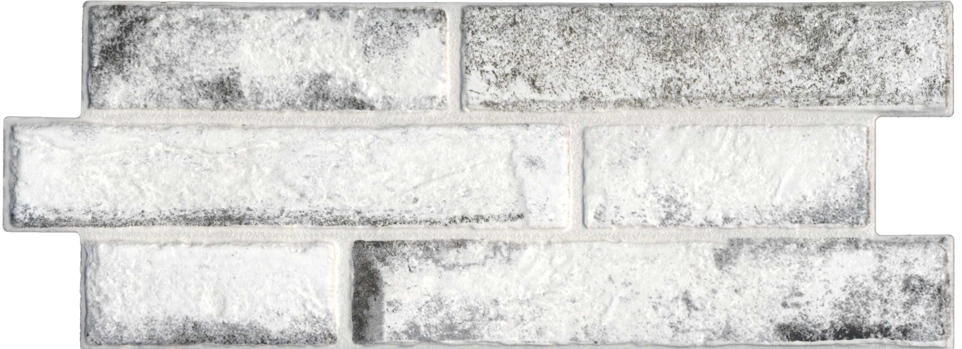 Walls&More by Keradom, Argille - Q200 - Argento, Naturale, 16x40cm, 10.00mm