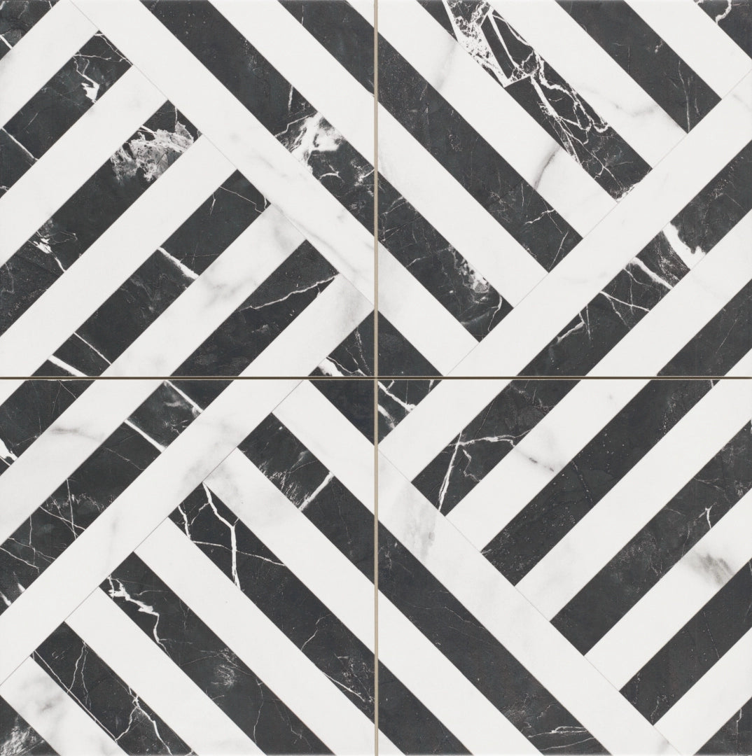 Realonda, Gatsby - Dark, Satin, 44x44cm, 10.00mm