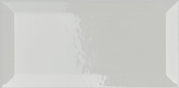 Ceramica Vogue, Bisello - RAL 7044 - Argento, Lucida, 10x20cm, 7.00mm