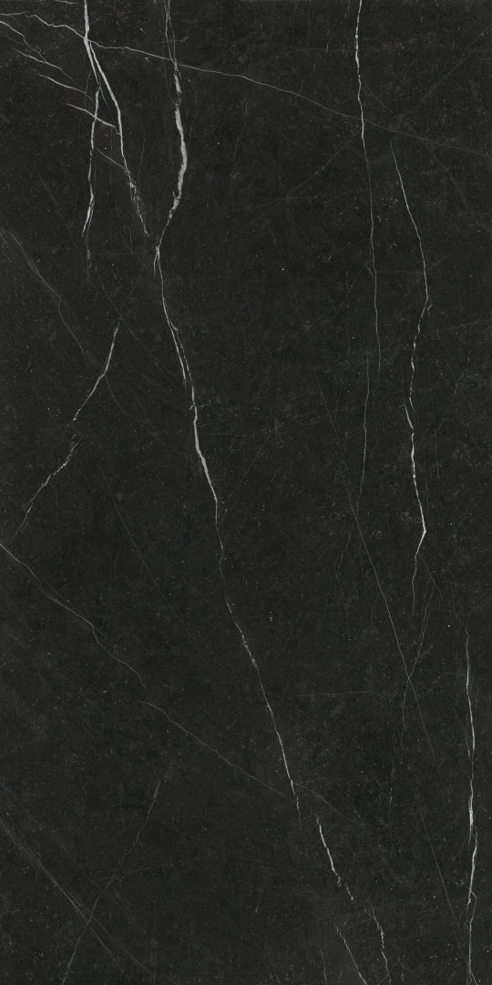 Impronta Ceramiche, Marmi di Impronta - IMI04XPL - Nero Marquinia, Lappato, 120x280cm, 6.00mm, Rett.