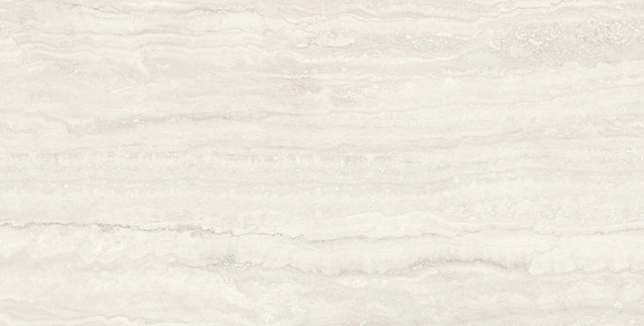 Provenza Ceramiche, Unique Travertine - EJ7R - White, Vein Cut Full Lappato, 60x120cm, 9.50mm, Rett.