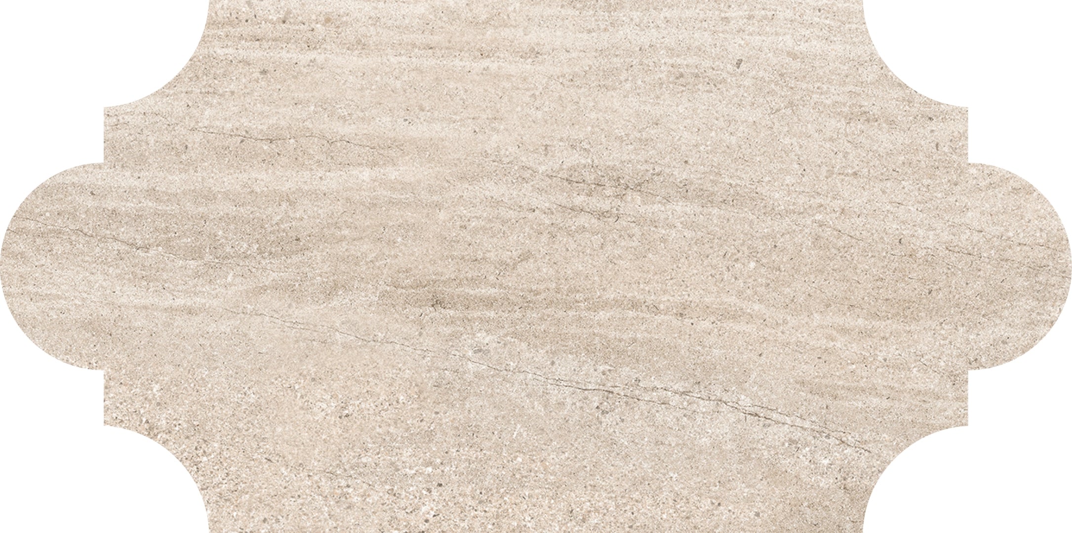 Novabell, Aspen - APN 04RT - Sandmoon, Natural, 30x60cm, 9.50mm, Rett.