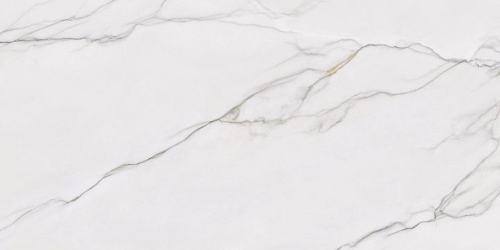 Limestone Ceramica, Calacata Brasil - Brasil, Pulido, 60x120cm, 10.00mm, Rett.