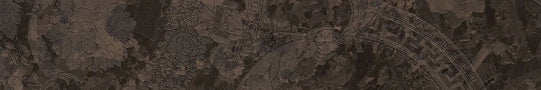 Versace Tiles, Meteorite - G0047052 - Megabarocco Moka, Naturale, 20x120cm, 10.00mm, Rett.