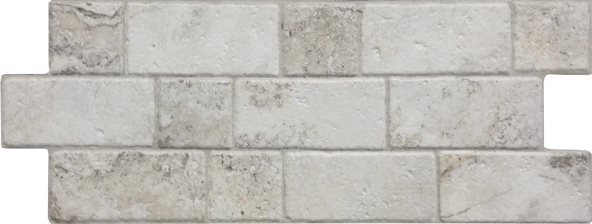 Walls&More by Keradom, Roma - White, Naturale, 16x40cm, 10.00mm