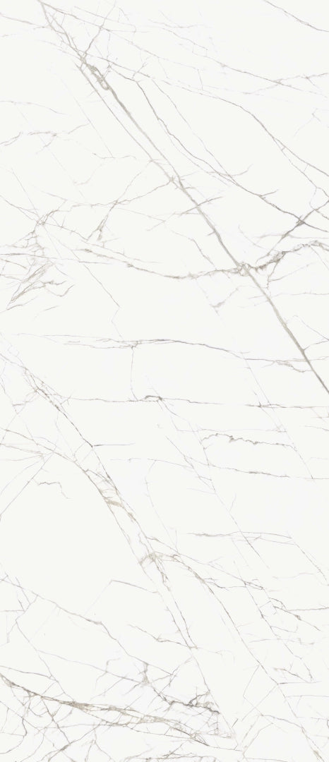 Casalgrande Padana, Marmoker - Titan White, Honed, 120x278cm, 6.50mm, Rett.