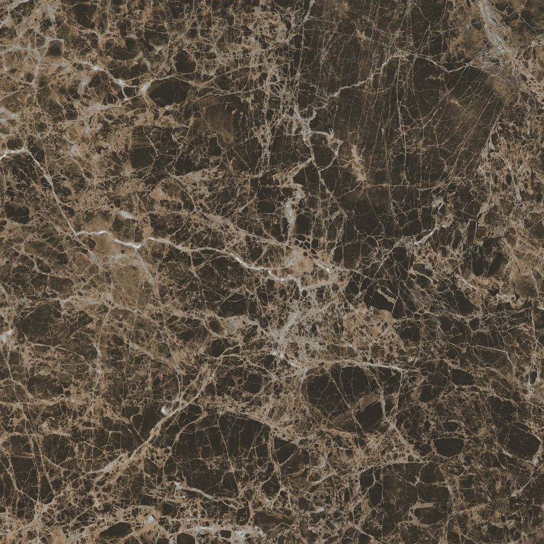 Florim, Les Bijoux - 766376---Marron-Imperial,-Glossy-,-80x80cm,-9.00mm,-Rett.