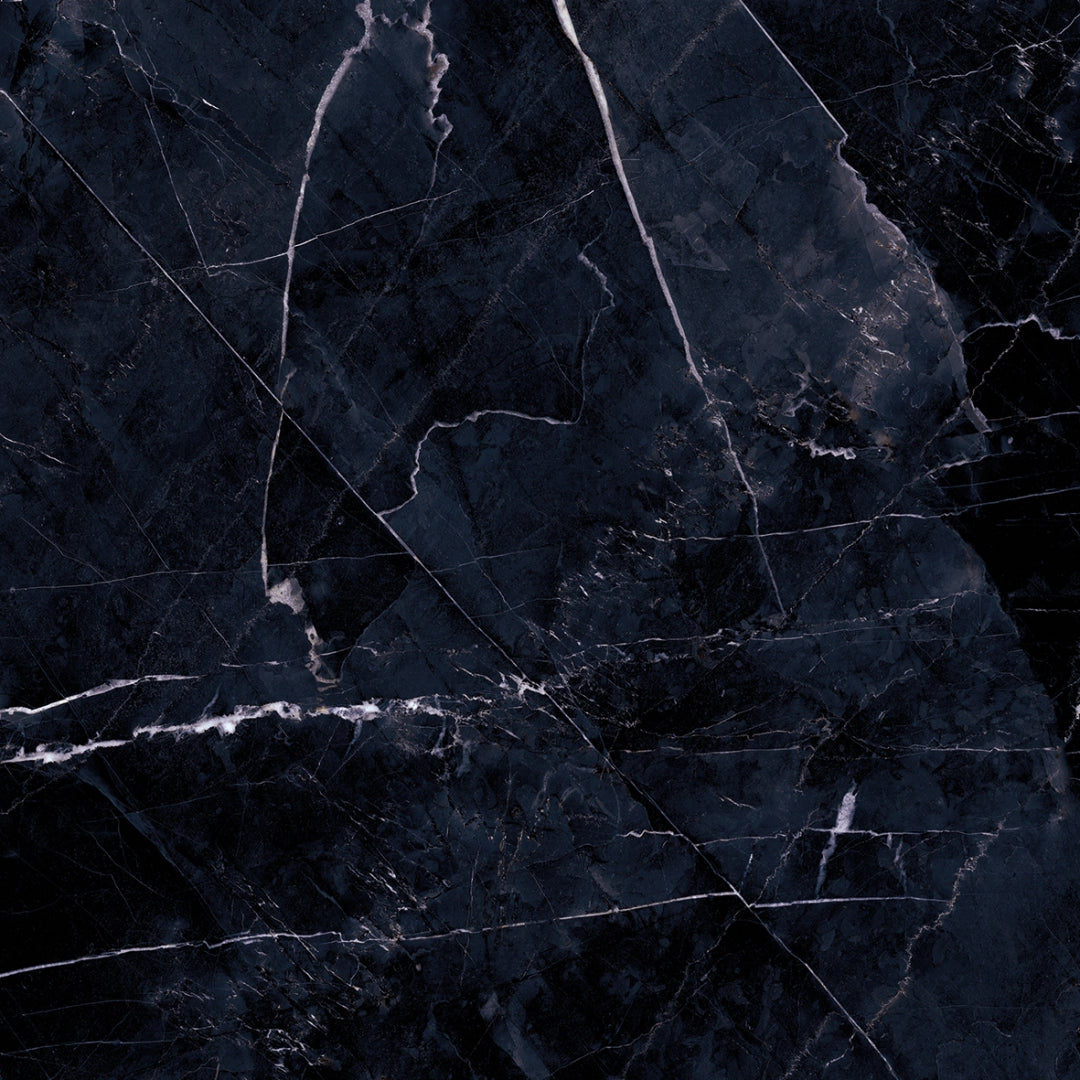 EmilCeramica, Tele Di Marmo Revolution - EHAG---Calacatta-Black,-Lappato,-90x90cm,-9.50mm,-Rett.