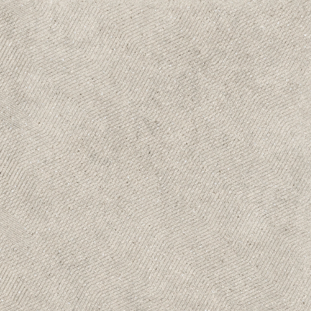 Tuscania Ceramiche, Etna - Greige, Naturale, 61x61cm, 9.00mm, Rett.