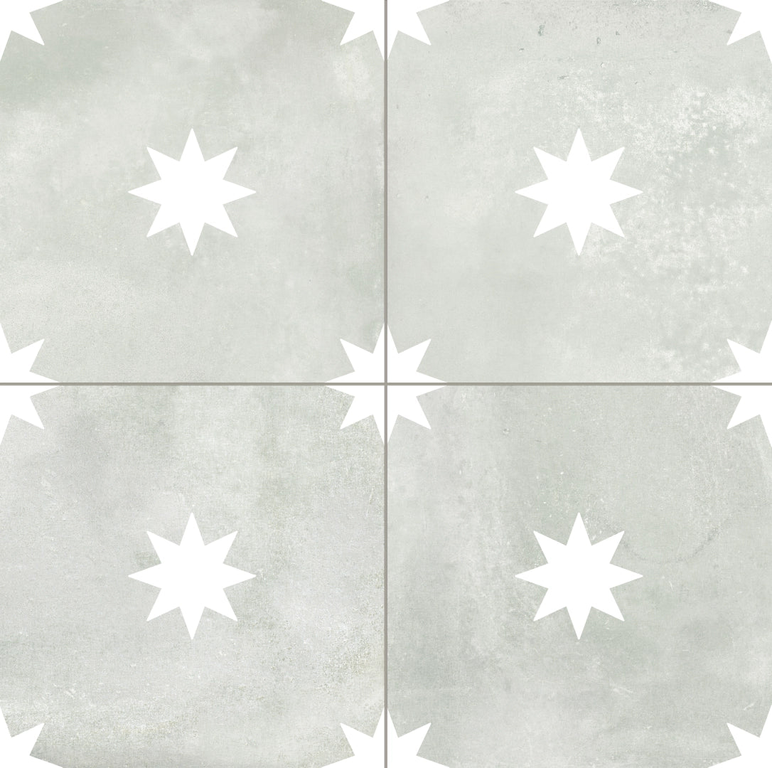 Realonda, Star - Sage, Satin, 44x44cm, 10.00mm