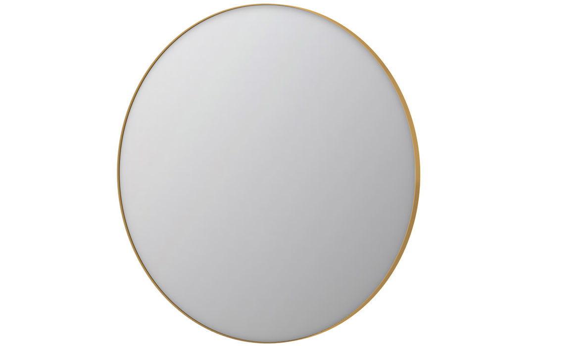Ink SP15 spiegel rond 120cm met kader - Mat Wit - 8408591