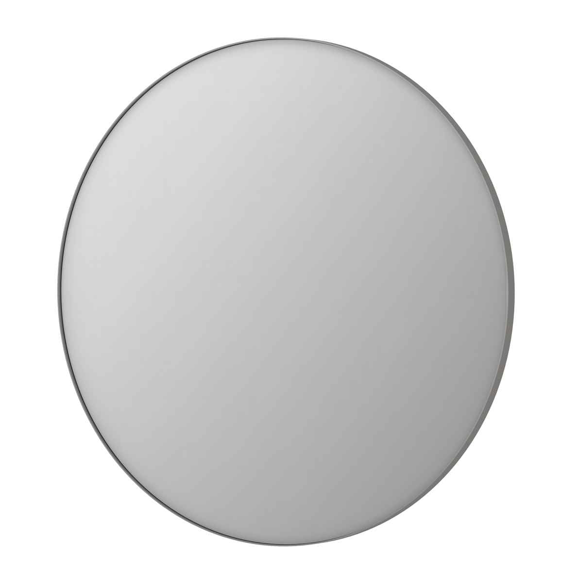 Ink SP15 spiegel rond in kader 120cm - geborsteld RVS