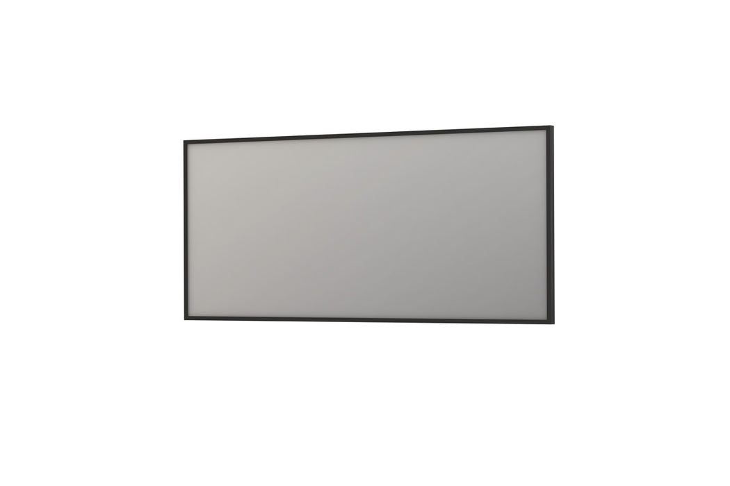 Ink SP18 spiegel in kader 180x80cm - mat zwart