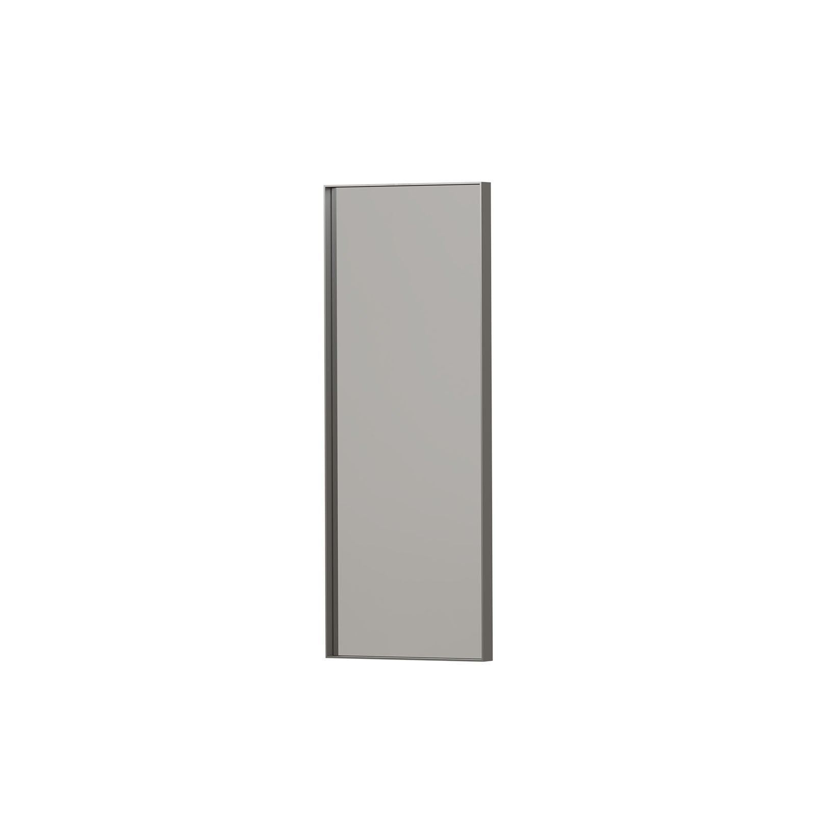 Ink SP18 toiletspiegel 30x80cm in kader - geborsteld metal black