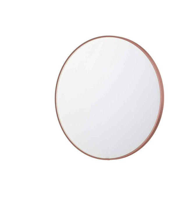 Ink SP24 spiegel rond 100cm met kader - direct LED verlichting rondom, geborsteld metaal zwart - 8409458