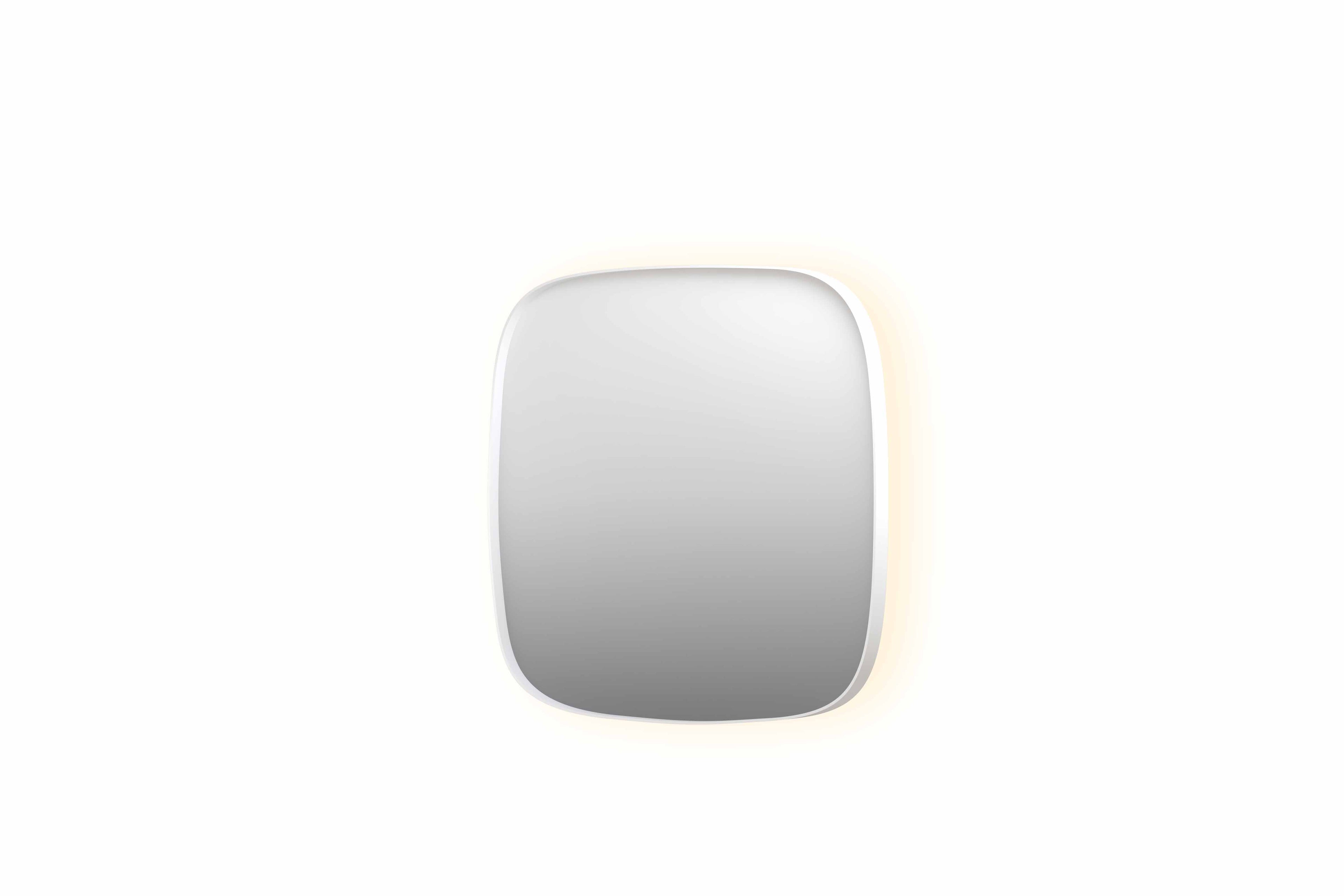 Ink SP30 spiegel contour in kader 100x100cm indirecte LED - mat wit