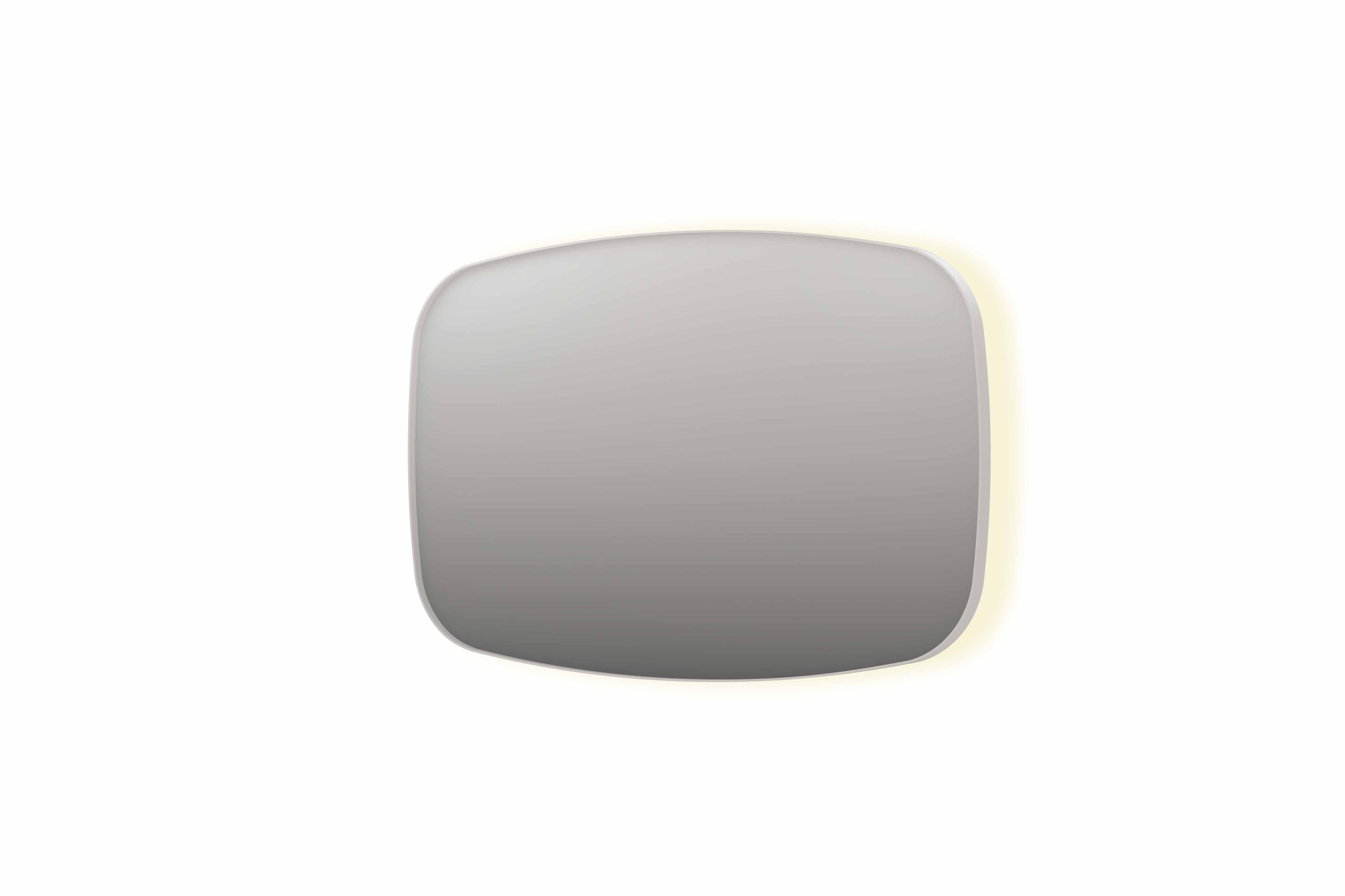 Ink SP30 spiegel contour in kader 120x80cm indirecte LED - mat wit