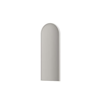 Ink SP35 spiegel toog in kader 30x80cm - mat wit