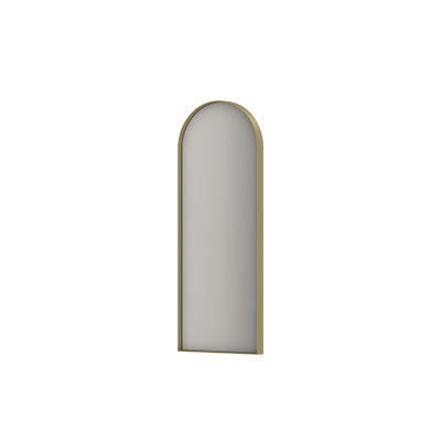 Ink SP35 spiegel toog in kader 30x80cm - Geborsteld Mat Goud