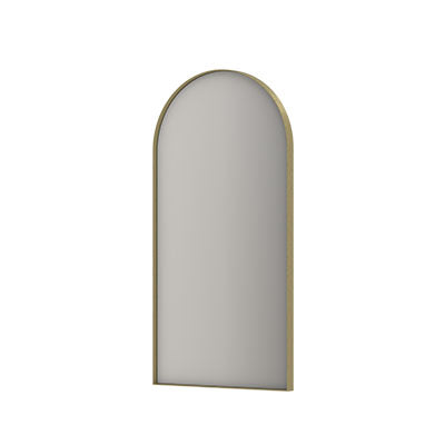 Ink SP35 spiegel toog in kader 50x100cm - Geborsteld Mat Goud
