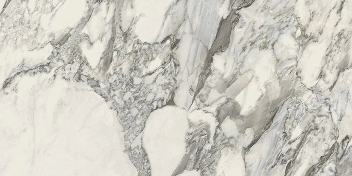 Florim, Stones & More 2.0 - 756255---Arabescato-White,-Glossy-,-30x60cm,-9.00mm,-Rett.