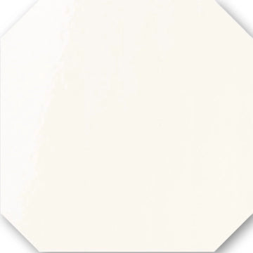 Tonalite, Ottagonetta - 33560 - Bianco, Lucida, 15x15cm, 8.00mm, Rett.