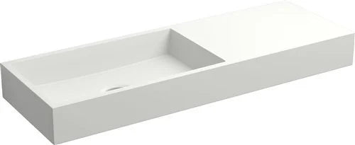 Clou Mini Wash Me fontein 56cm, zonder kraangat - rechts - aluite - CL/03.13139