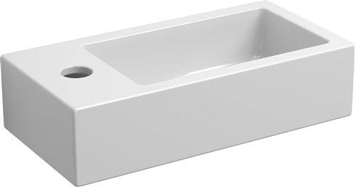 Clou Flush 3 toiletfontein met kraangat links wit keramiek - CL/03.03032-1
