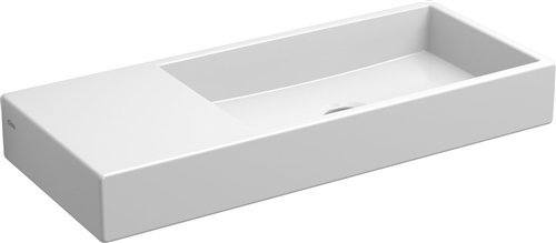 Clou Mini Wash Me fontein 45cm zonder kraangat, plateau links keramiek - CL/03.03135-2