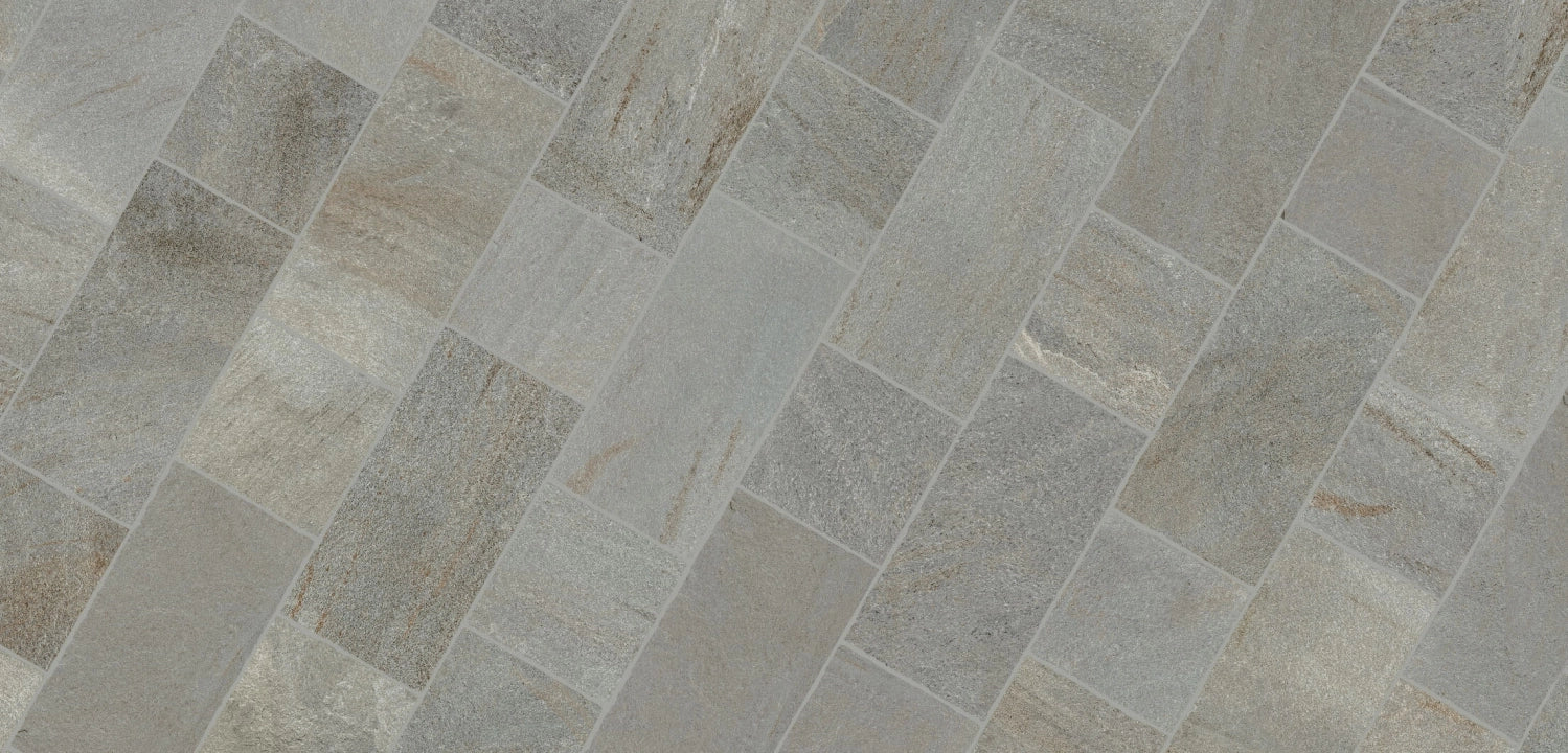 Savoia Italia, Pietre Alpine - S44883 - Barge Grigio, Antislip, 21.6x43.5cm, 9.00mm