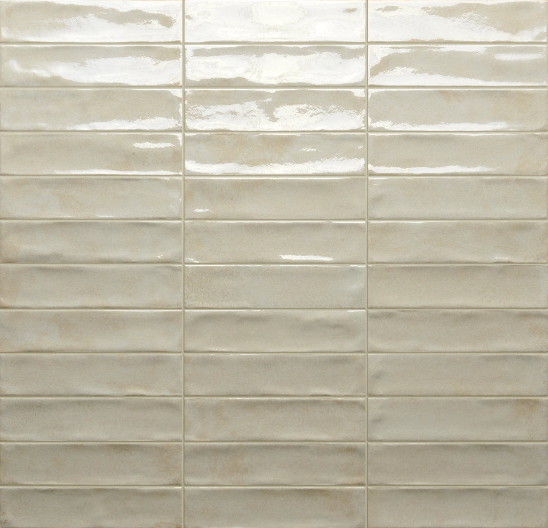 Ceramica Rondine, Marrakech - J92233 - Ivory, Lucida, 4.8x20cm, 9.50mm