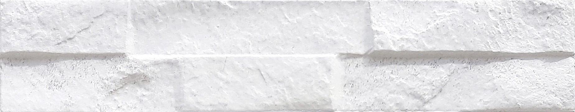 Walls&More by Keradom, Rock - Q501 - White, Naturale, 7.5x38.5cm, 10.00mm
