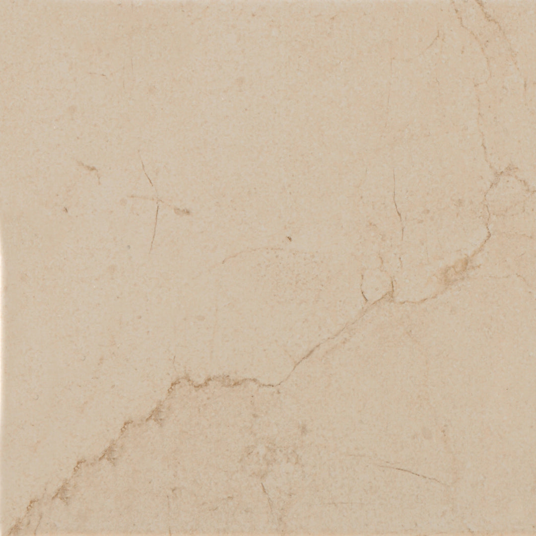 Prissmacer, Ess. Cesano/ess. Niral - Niral Marfil, Matt, 45x45cm, 8.50mm, Rett.