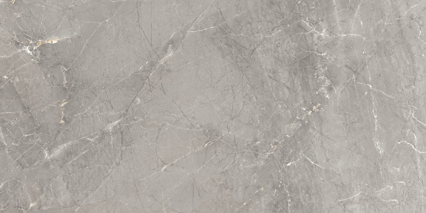 Unicom Starker, Muse - Grey Marble, Polished, 60x120cm, 9.50mm, Rett.