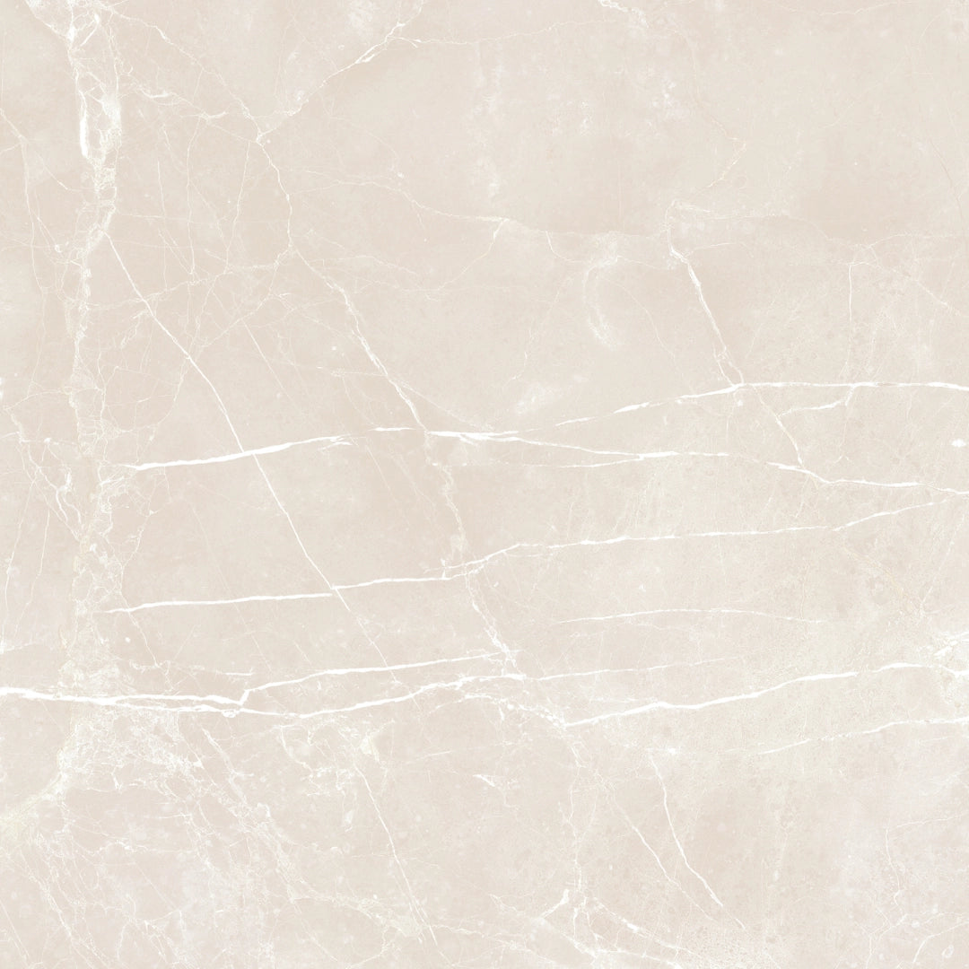 Love Tiles, Marble - Cream, Polished, 60x60cm, 9.00mm, Rett.