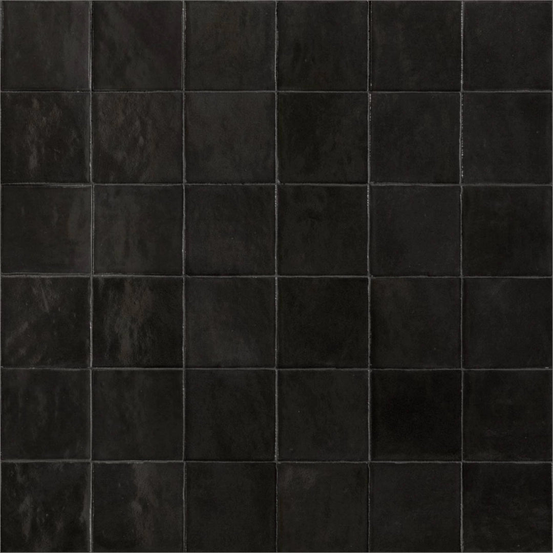 Marazzi, Crogiolo_Zellige - M5S1 - Carbone, Lux, 10x10cm, 10.00mm
