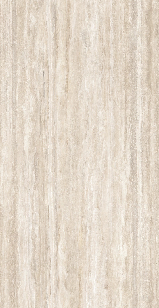 La Fabbrica Ava, Travertino Classic - 138003 - Travertino Classic, Lappato, 120x240cm, 6.00mm, Rett.