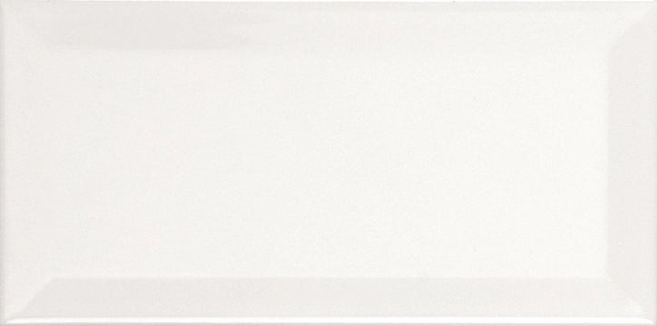 Ape Ceramica, Metro - N09 - Blanco, Shine, 10x20cm, 6.70mm