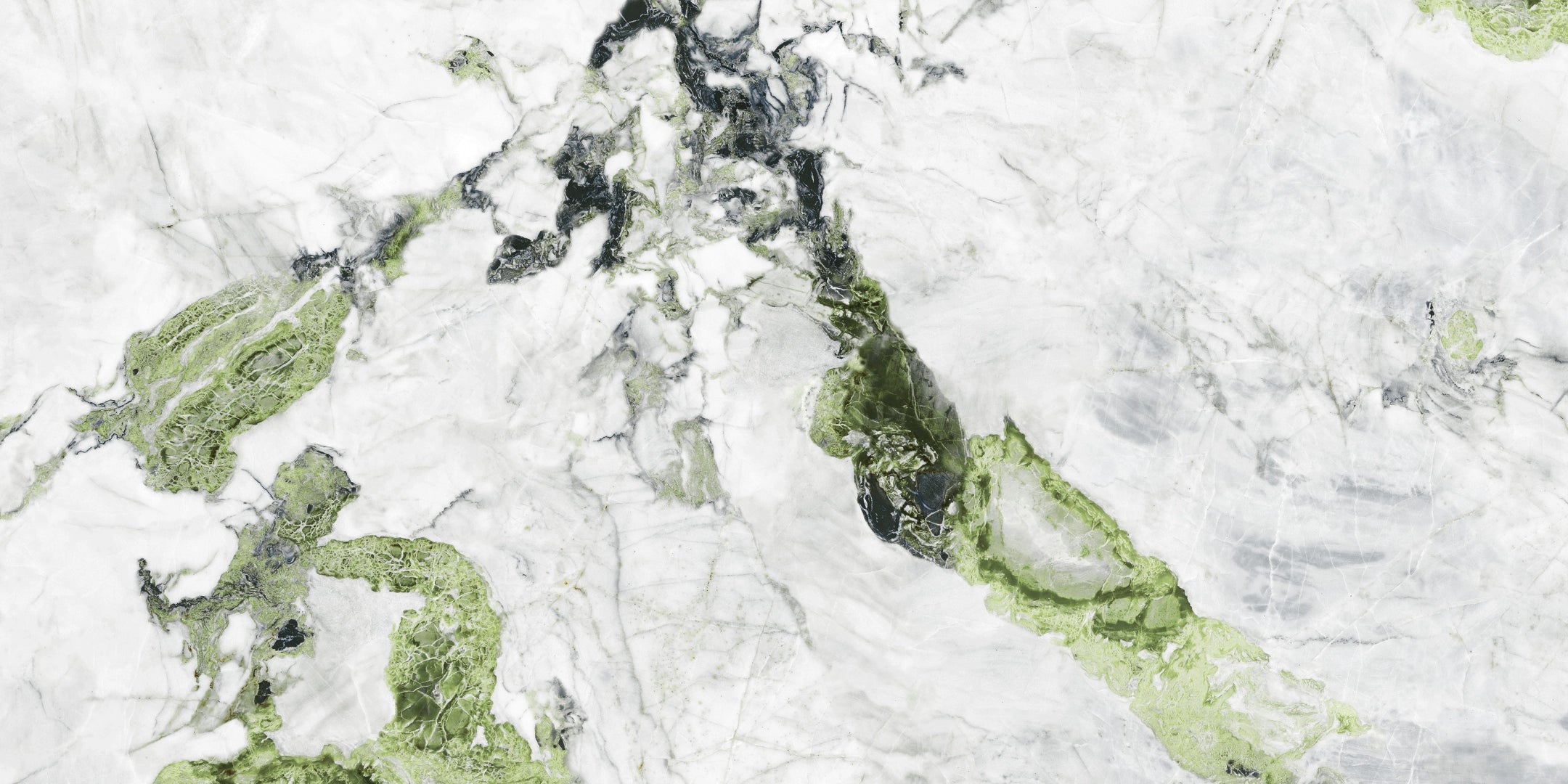 Geotiles, Oyama - Green, Super Polished, 60x120cm, 10.00mm, Rett.