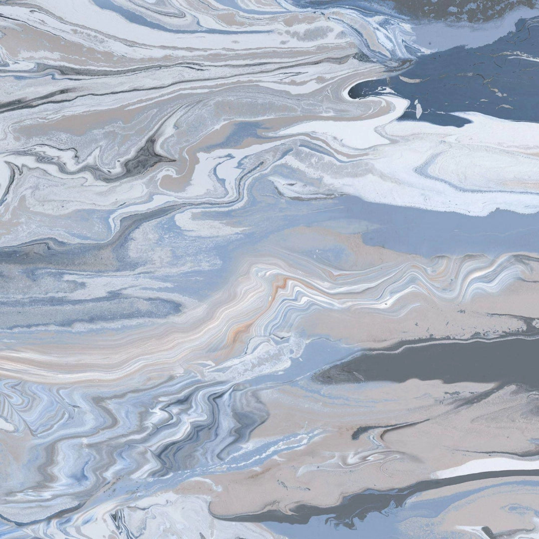 Codicer, Ebru - Blue, Naturale, 66x66cm, 10.00mm, Rett.