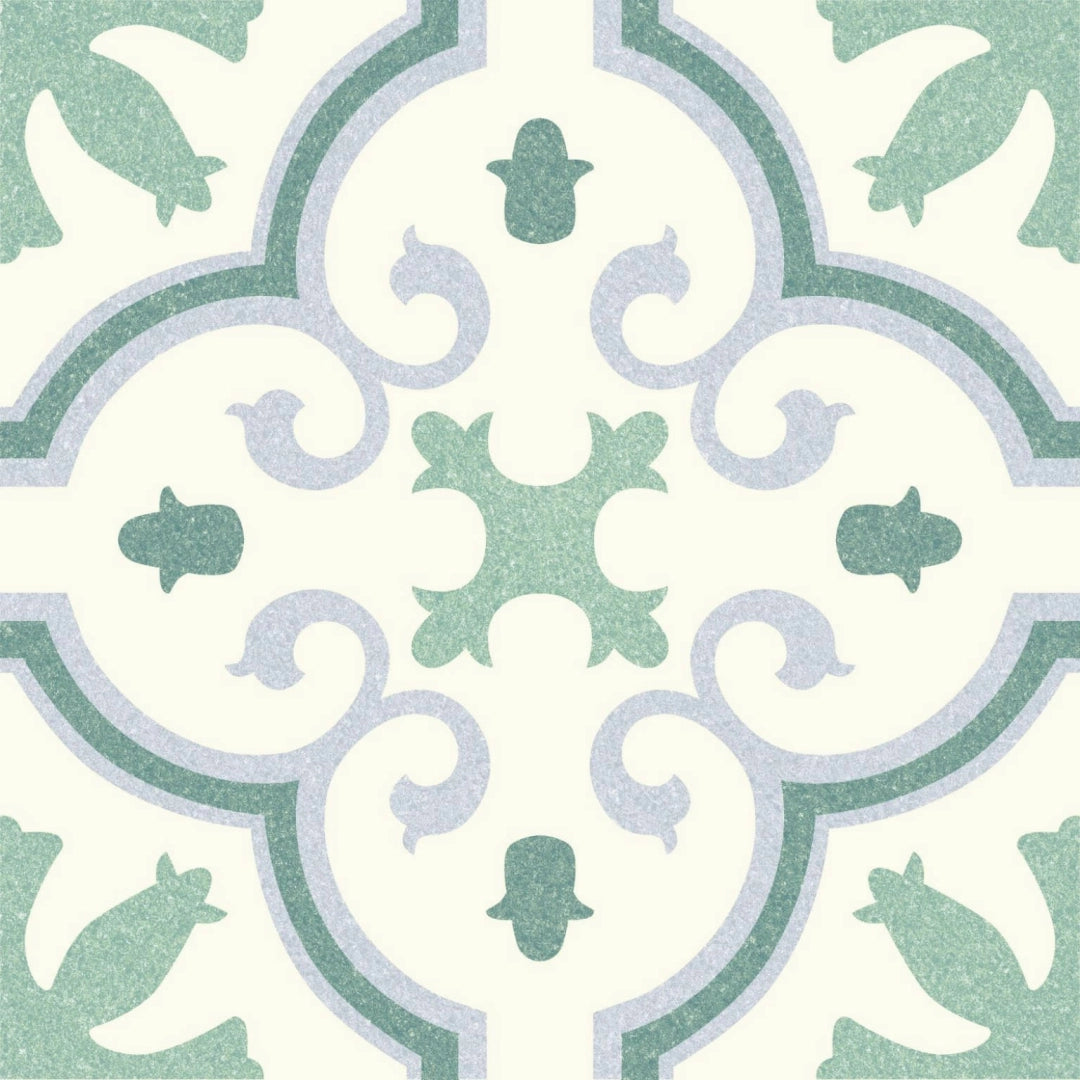 Codicer, Riviera - Montecarlo Green, Naturale, 25x25cm, 10.00mm, Rett.