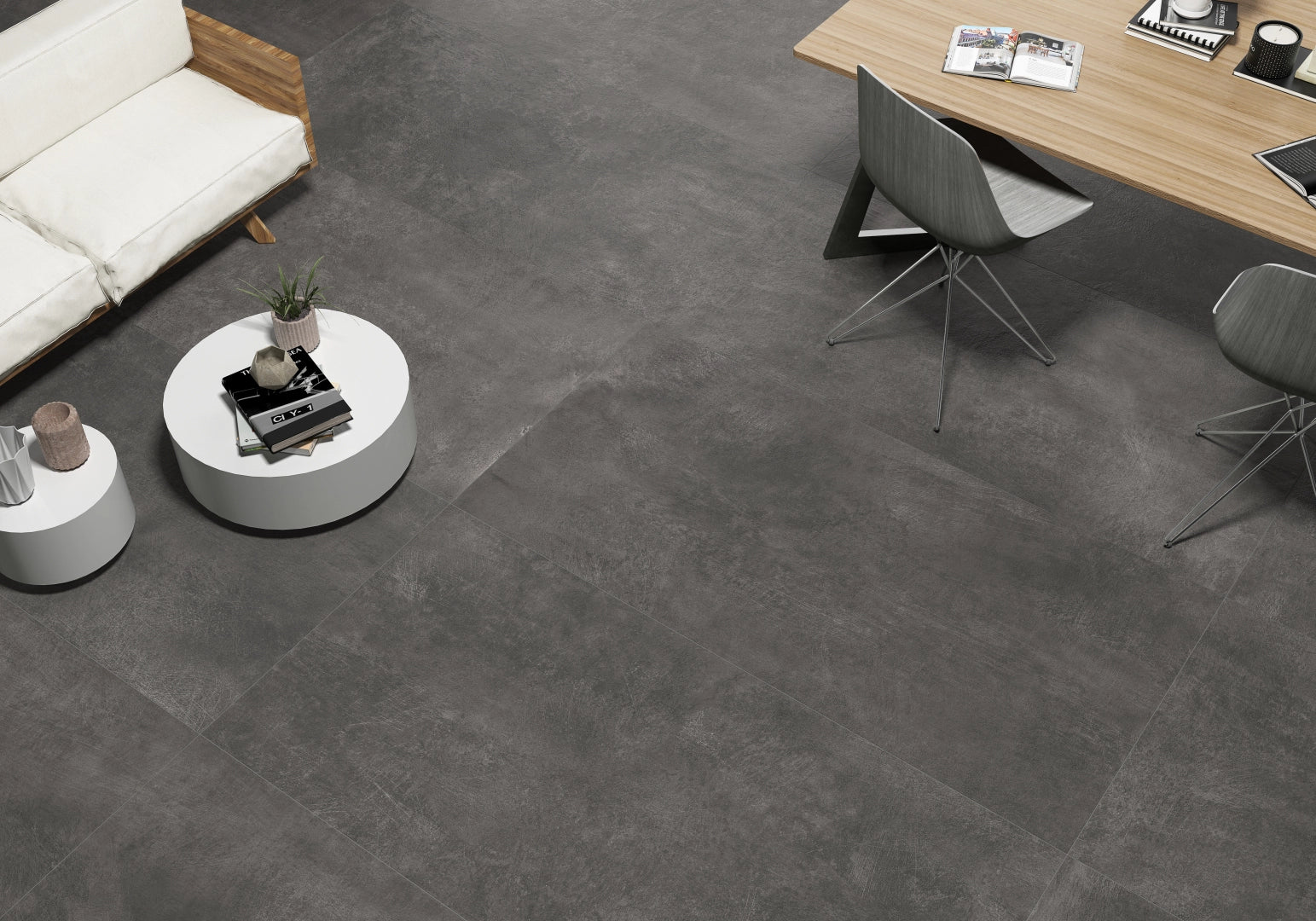Ecoceramic, Newton - FM0505---White,-Natural,-90x180cm,-10.00mm,-Rett.