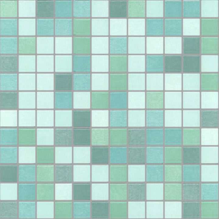 Appiani, Mix Wellness & Pool - XWEL 706 - Mix Wellness & Pool 06  Malva/Agerato/Nasturzio/Mandragora, Naturale (2.5x2.5), 30x30cm, 7.20mm