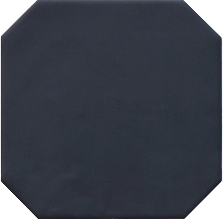 Equipe Ceramicas, Octagon - 20554---Negro,-Matt,-20x20cm,-9.00mm,-Rett.