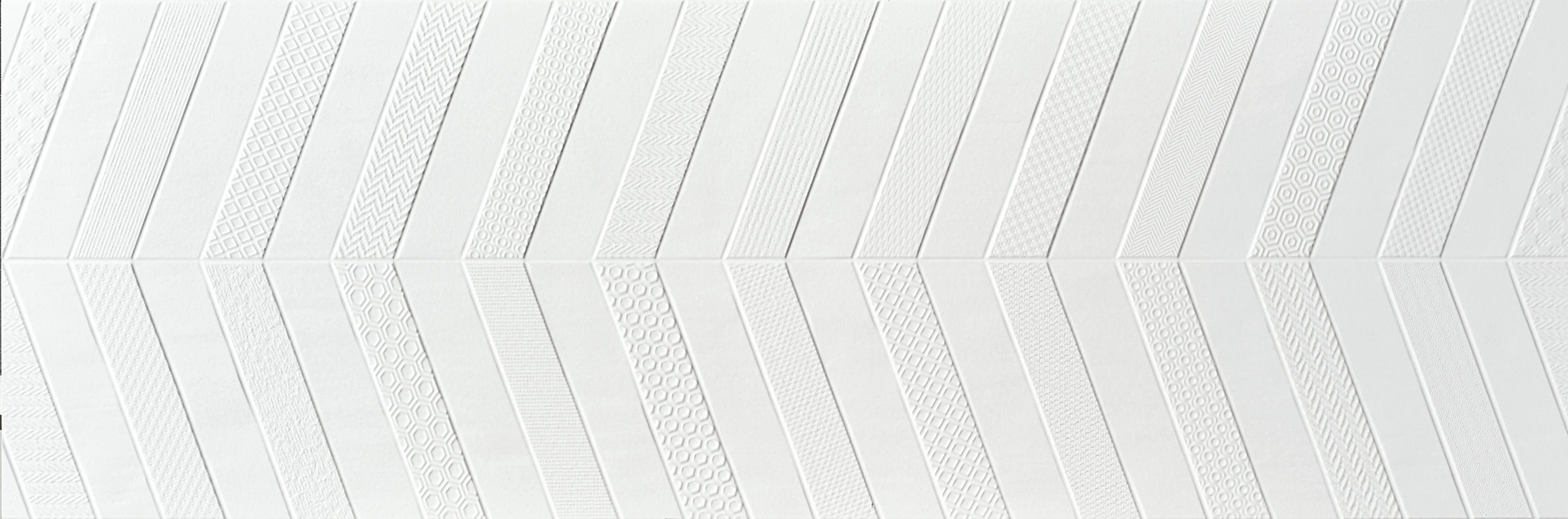 Azulev, Chalk - Line White, Mate, 40x120cm, 6.00mm, Rett.