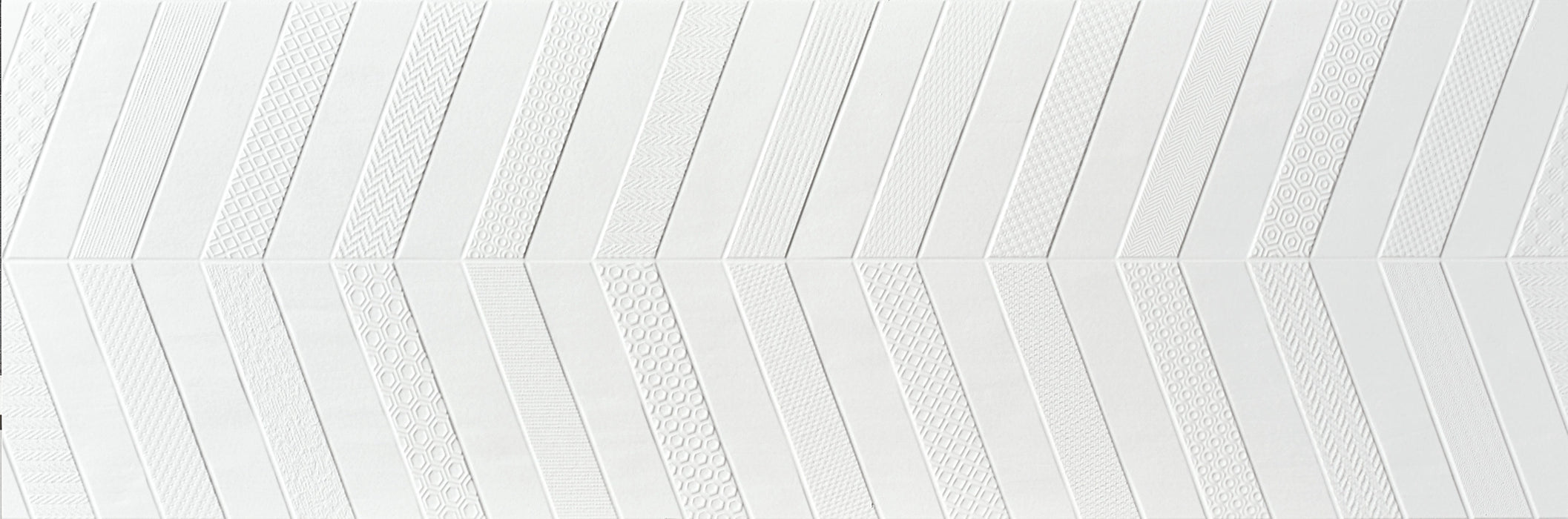 Azulev, Chalk - Line White, Mate, 40x120cm, 6.00mm, Rett.