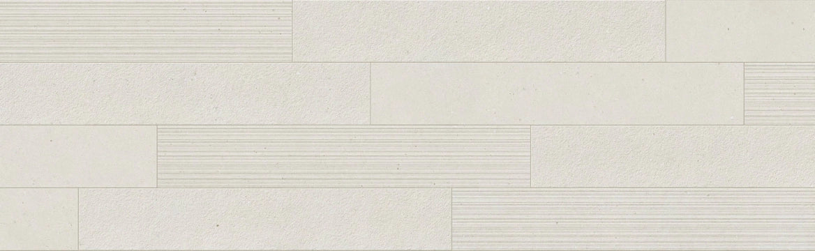 Italgraniti, Silver Grain + Ceppo Di Gré - SI01EAM - Silver Grain White, Mix Superfici, 20x120cm, 9.00mm, Rett.