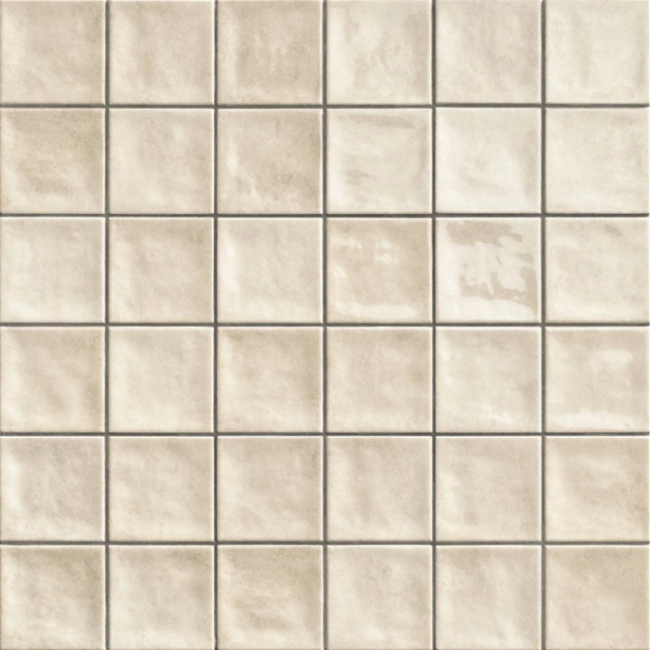 Mainzu, Chaouen - Cream, Brillo, 20x20cm, 10.00mm
