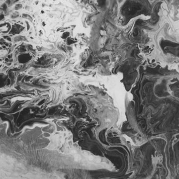 Apavisa, Fluid - Black, Polished, 60x60cm, 7.00mm, Rett.