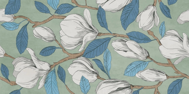 Dado Ceramica, Wallpapers - Magnolia, Naturale, 60x120cm, 9.50mm, Rett.